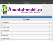 Tablet Screenshot of anuntul-mobil.ro